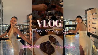 Day in the life  Modelling GRWM amp Valentines Day hotel stays dinner 💝 [upl. by Htebazie771]