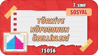 Türkiye Nüfusunun Özellikleri 📕 tonguçCUP 2Sezon  7SOS6 2024 [upl. by Soulier942]