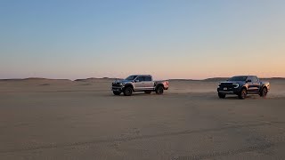 دوسة بين فورد رابتر وفورد رينجر رابتر ford raptor vs ford ranger raptor [upl. by Ioved]