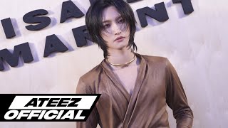 ATEEZ에이티즈  SEONGHWA in ISABEL MARANT SpringSummer 2025 [upl. by Anerom]