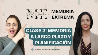 Clase 2 Memoria a Largo Plazo y Planificación [upl. by Amethyst190]