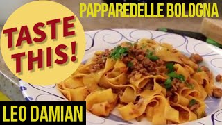 Discover Pappardelle Pasta with Meat Sauce [upl. by Wheeler472]