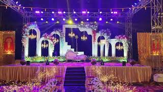 Exclusive wedding decorations Enterance passage mandap stage themes [upl. by Ainslie]