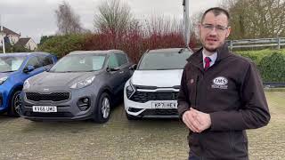 AllNew Kia Sportage  Park Out Assist [upl. by Adlev]