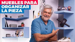 Cómo hacer muebles para organizar la pieza [upl. by Alvan]