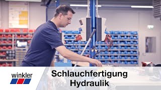 Hydraulikschlauchfertigung bei winkler [upl. by Enitsed]