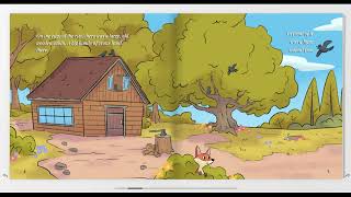 Glums Umbrella  Audio Childrens Tale 4K Story Book [upl. by Yrogerg]