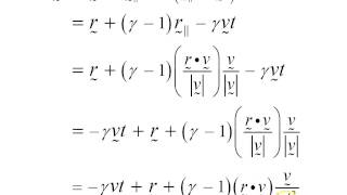 The General Lorentz Transformation [upl. by Selig]