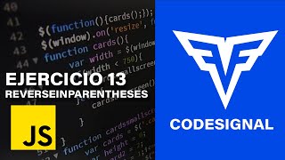 CodeSignal Ejercicio 13 reverseInParentheses [upl. by Uwton613]