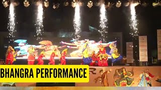 Bhangra dance performance of annual day duppata tera sat rang da siddhu mose wala Diljil dosanjh [upl. by Chlo248]