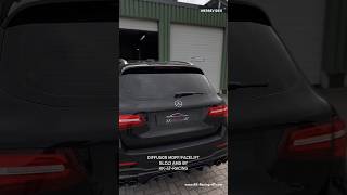 DIFFUSOR UMBAU MERCEDES GLC X253 GLC43 AMG HECK [upl. by Shayna]