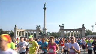 Wizz Air Budapest Half Marathon 2015 [upl. by Noraed976]