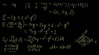 Flux integral example 2  Vector Calculus  LetThereBeMath [upl. by Ahcropal335]