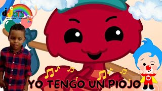 YO TENGO UN PIOJO QUE ME SALTAPLIM PLIMLETRAUN PIOJITOVIDEO INFANTIL [upl. by Ami694]