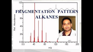 Part 5Alkanes Mass Spectrum Fragmentation pattern for CSIRNET GATE [upl. by Kylstra583]