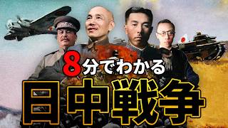 【日中戦争】252 忙しい人のための日中戦争【日本史】 [upl. by Chem681]