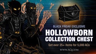 AQW  HollowBorn  Quest [upl. by Ahsiekin995]