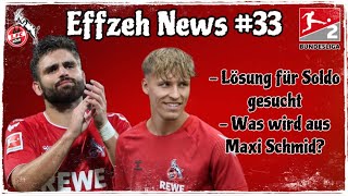 1 FC Köln sucht Abnehmer für Nikola Soldo Erneute Leihe für Maxi Schmid Effzeh News 33 [upl. by Kamat784]