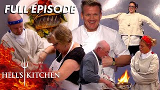 Hells Kitchen Season 15  Ep 13  Chefs in STRAIGHTJACKETS  Full Episode [upl. by Aelahc345]