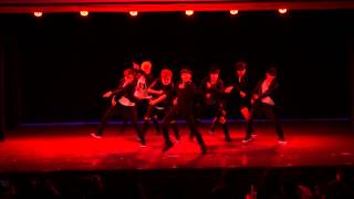 BTS quotDANGERquot cover dance 141123 by 爆弾少年団japanese girls [upl. by Chet]