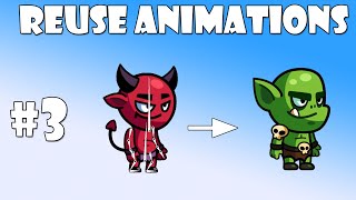 Turn based combat in Unity  Animation library E03 [upl. by Drarig]