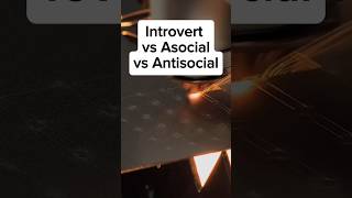 Introvert vs Asocial vs Antisocial 🤔 introvert shorts [upl. by Montano418]