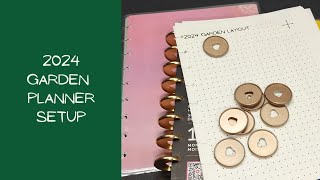 2024 Garden Planner Setup  Happy Planner Classic [upl. by Augy605]