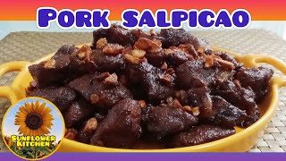 Vlog 199 Easy to make Delicious Pork Salpicao  Sunflower Kitchen salpicao pork filipino food [upl. by Nymassej]