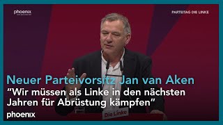 Rede des neuen Parteivorsitzenden der DIE LINKE Jan van Aken  201024 [upl. by Ellehcsor]