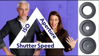 Aperture Shutter Speed amp ISO The Exposure Triangle made EASY [upl. by Gipson]