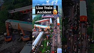 Indian live Train Accident accident shorts [upl. by Thornburg]