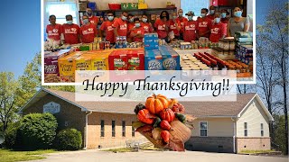 Lobelville Food Pantry 2020  Thanksgiving [upl. by Netsrik643]