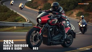 2024 Harley Davidson Iron 883 – The Iconic Rebel Roars Again [upl. by Ginger105]