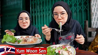 Kerabu Suhun sedap WAJIB MAKAN bila kat Bangkok  Hidup Shazz 287 [upl. by Nyrac]