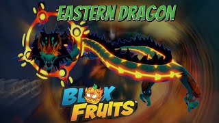 Estern Dragon Rework Full Showcase Blox Fruits [upl. by Alleras]