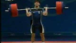 Pyrros Dimas  215kg Clean amp Jerk  Sydney 2000 [upl. by Ahearn441]