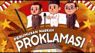 Video Animasi  Perumusan Naskah Proklamasi Kemerdekaan Indonesia [upl. by Enirol669]