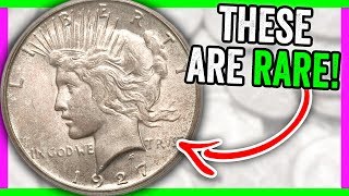 OLD SILVER COINS SELL FOR BIG MONEY  PEACE DOLLAR COIN VALUES [upl. by Pownall]