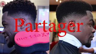 Comment faire un skin drop fade  mid skin fade  dégradé bas à blanc [upl. by Anaxor]