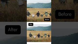 how to expand photos in Luminar Neo shorts [upl. by Attekram]