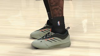 NBA 2K25 Next Gen Shoe Creator  Adidas Dame 9 quotFlight Jacketquot [upl. by Jammal533]