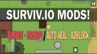 Surviv Hacks 2019 Working Aimbot God mode Custom Rectile [upl. by Rebmik211]