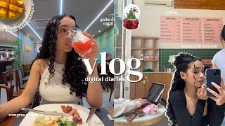 VLOG digital diaries 🍰 compras umectação rotina autocuido dia a dia [upl. by Huntington]