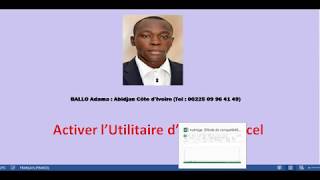 Activer l’Utilitaire d’Analyse Excel [upl. by Saunderson46]