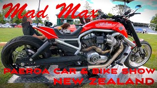 Paeroa Motorcycle amp Car Show come with me Harley Davidson Sport Glide ride Hauraki Plains [upl. by Petuu]