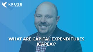 What are Capital Expenditures CAPEX [upl. by Silvestro299]