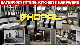 Cheapest bathroom fittings amp Accessories wholesale market bhopal  Branded Hardware Fittings [upl. by Annahsad]