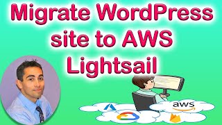 TUTORIAL  Migrate A WordPress site to AWS Lightsail [upl. by Attennaj]