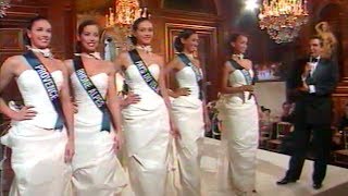 Miss France 2000  Défilé des 5 en Robe de Soirée [upl. by Mcgill]