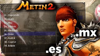 Todas las Fusiones de Metin2es y Metin2mx hasta la Actualidad [upl. by Shermy]